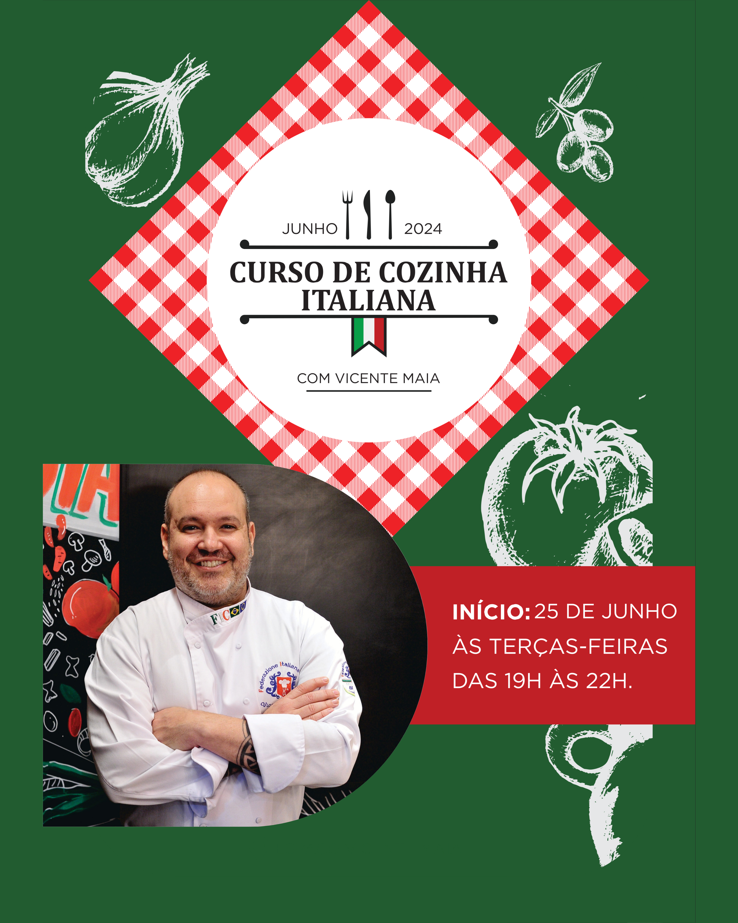 Curso de Cozinha Italiana